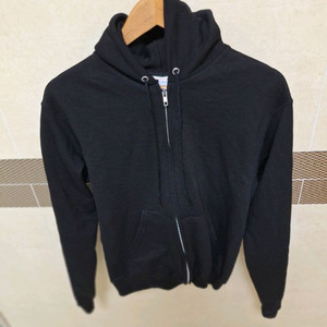 # 챔피온 블랙 후드집업 S