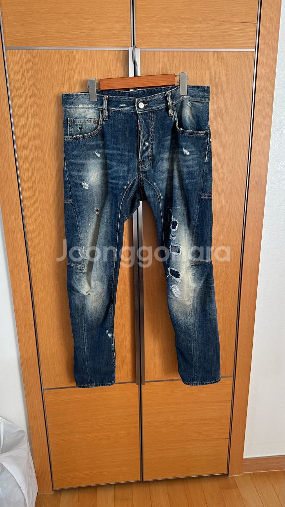 디스퀘어드2 디퀘 DSQUARED 딘앤댄 바이커 청바지--0