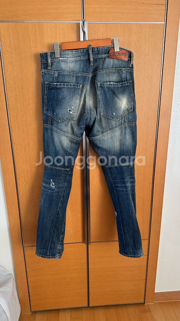 디스퀘어드2 디퀘 DSQUARED 딘앤댄 바이커 청바지--1