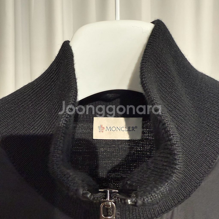 (L)몽클레어 니트패딩 블랙--3