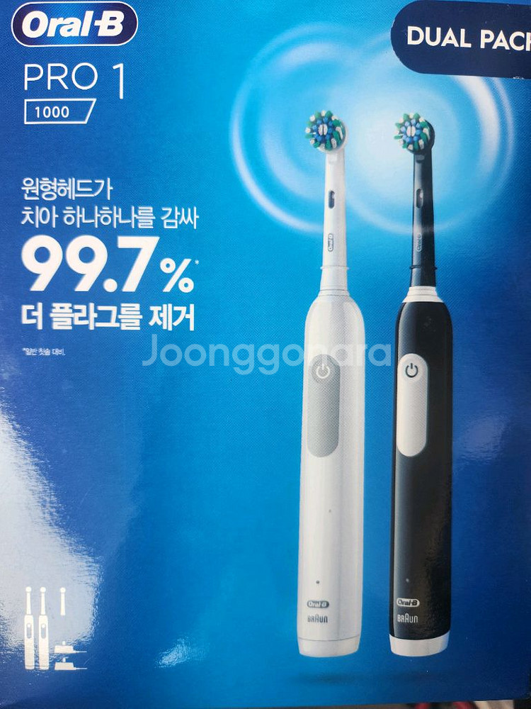 오랄비 PRO 1 1000 전동칫솔--0