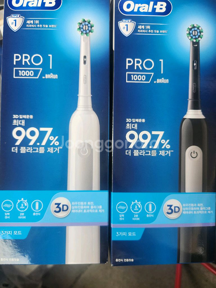 오랄비 PRO 1 1000 전동칫솔--1