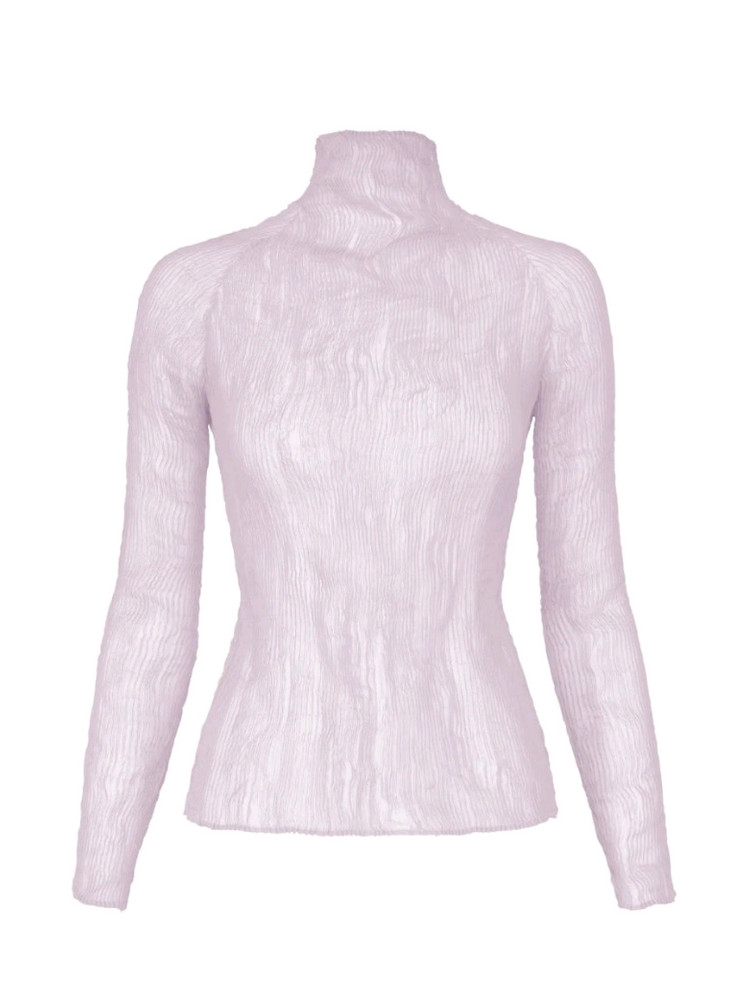 이세이미야케 쉬폰 트위스트 라이트위스테리아 퍼플--0