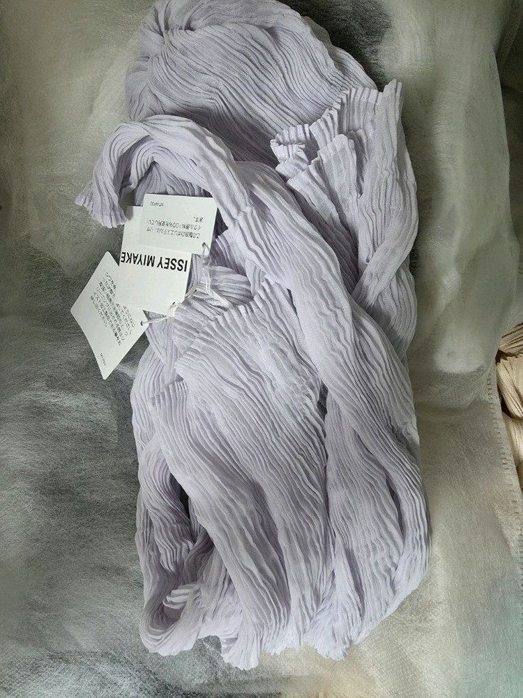 이세이미야케 쉬폰 트위스트 라이트위스테리아 퍼플--2