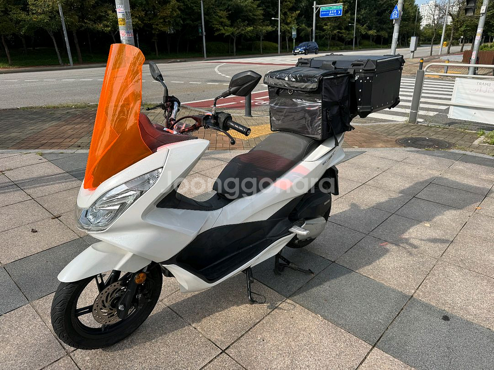 혼다 pcx125 17년 스마트키 짧은키로수 팝니다--6