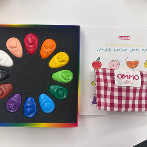 옴모크레용 12색