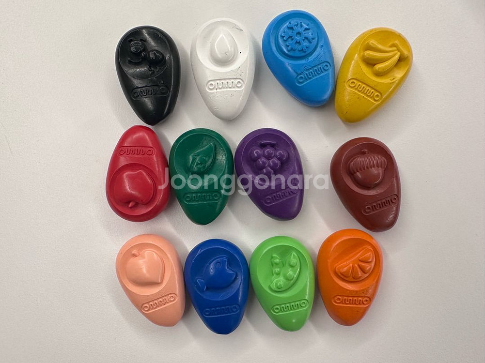 옴모크레용 12색--1