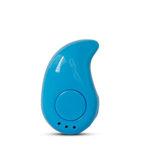 새 파랑색 미니 무선 블루투스 이어폰 휴대용 스테레오