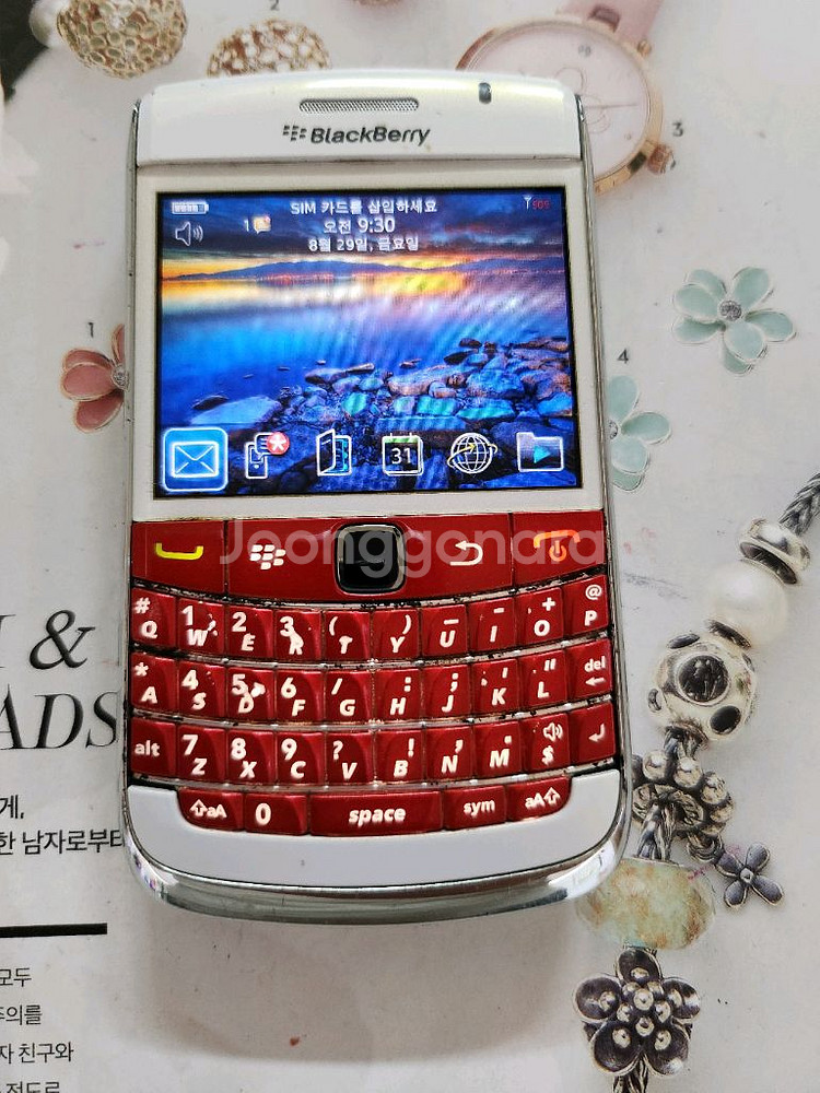 올드폰 블랙베리 볼드 blackberry 9700--6