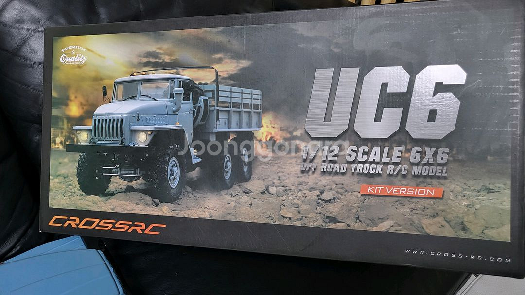 [고급RC카] CROSSRC UC6 1:12 군용트럭--7