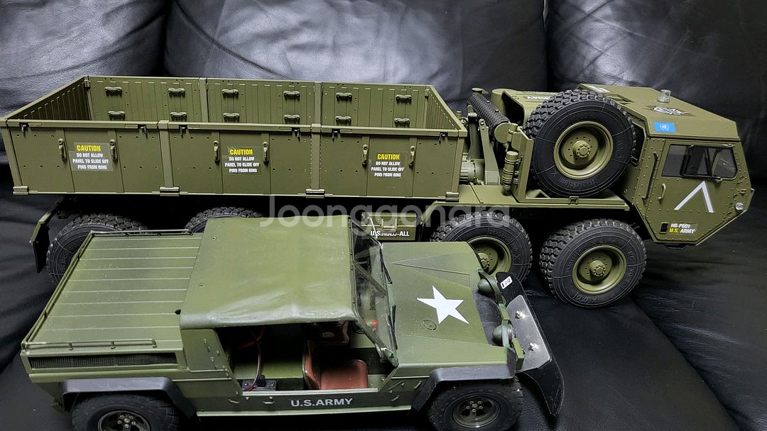 [고급 RC카]CROSSRC 밀리터리트럭 HG-P801--1
