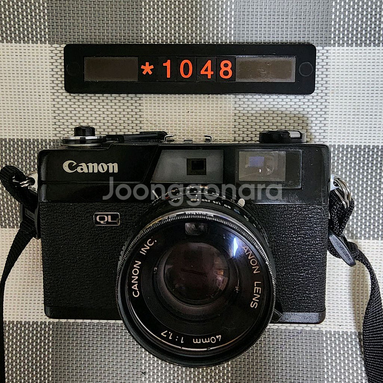 캐논 캐논넷 QL17 G3 초기모델 필름카메라 블랙바디--0