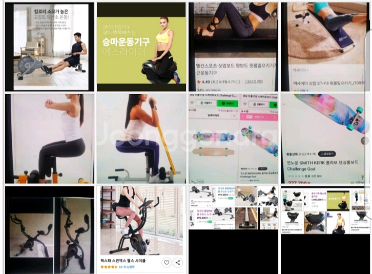 ㅡ서울ㅡ로잉머신 말타기 승마 실내자전거 헬스자전거--0