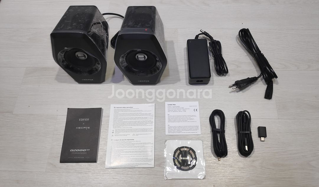 에디파이어 HECATE G2000 PRO 블랙 스피커--3