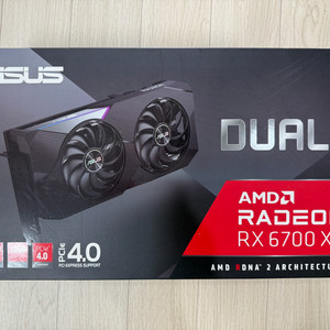 asus 6700xt dual 판매합니다.