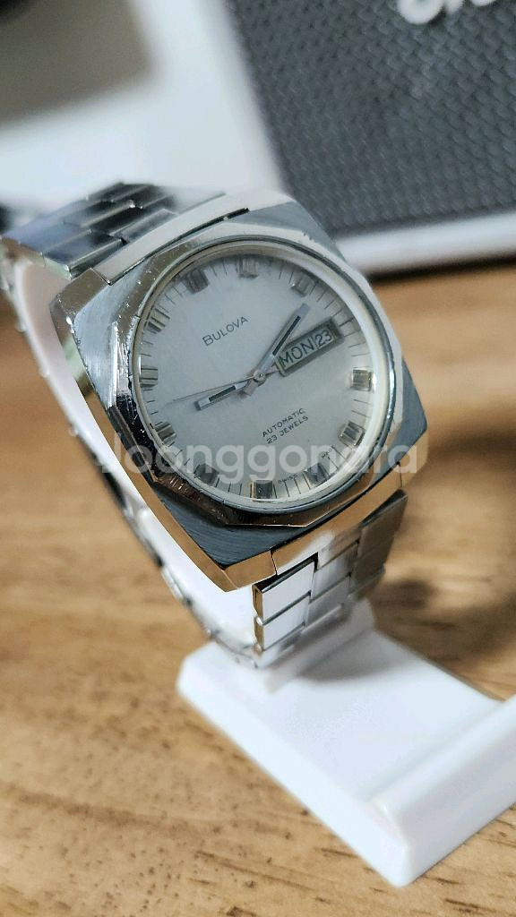 # 부로바 bulova 빈티지 옥타곤 오토매틱 남성 명--1