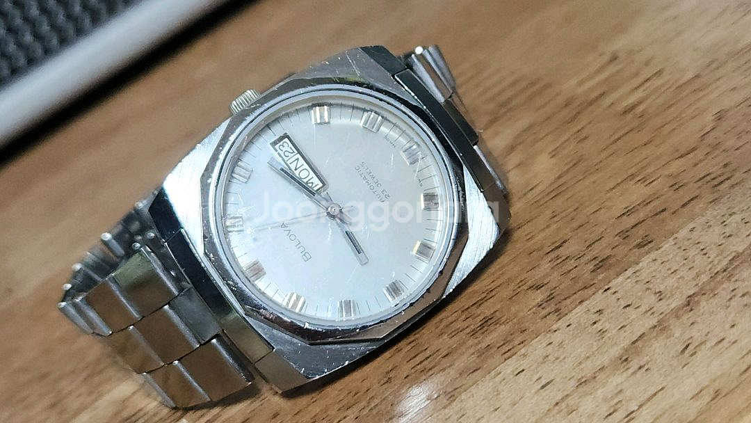 # 부로바 bulova 빈티지 옥타곤 오토매틱 남성 명--2