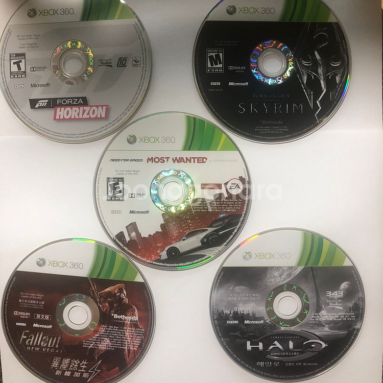 Xbox360 게임타이틀 여러장 + 키넥트 카메라 일괄--2