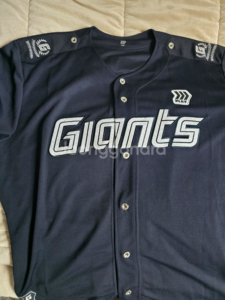 롯데자이언츠 공군밀리터리 어센틱 전민재 마킹(4XL)--0