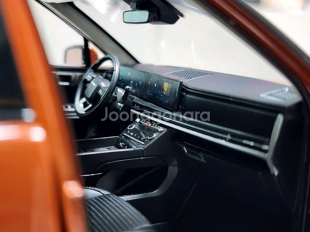 1:18&1:38 현대 싼타페 브라운 다이캐스트--5