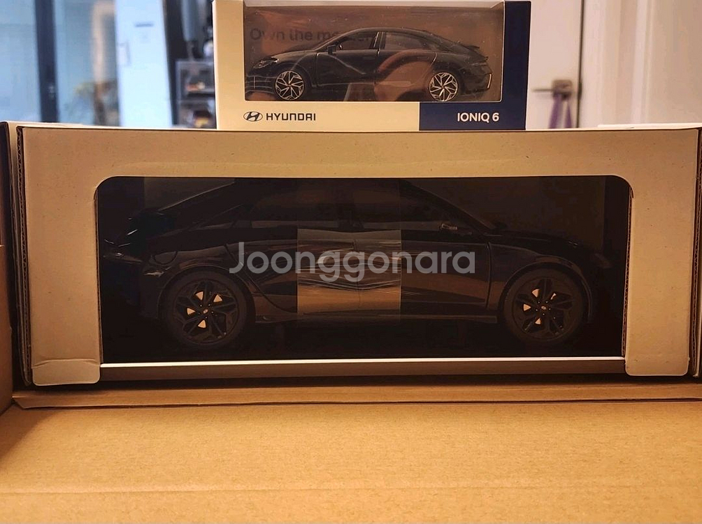 1:18&1:38 현대 아이오닉6 블랙에디션 다이캐스트--9