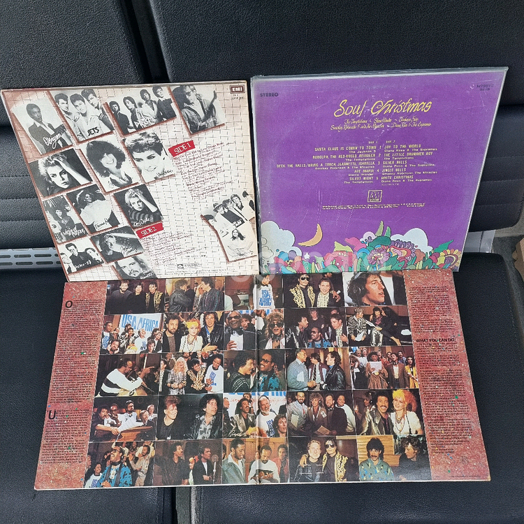 듣기 좋은 옴니버스 팝 영화 음악 등 총 10장 LP.--3