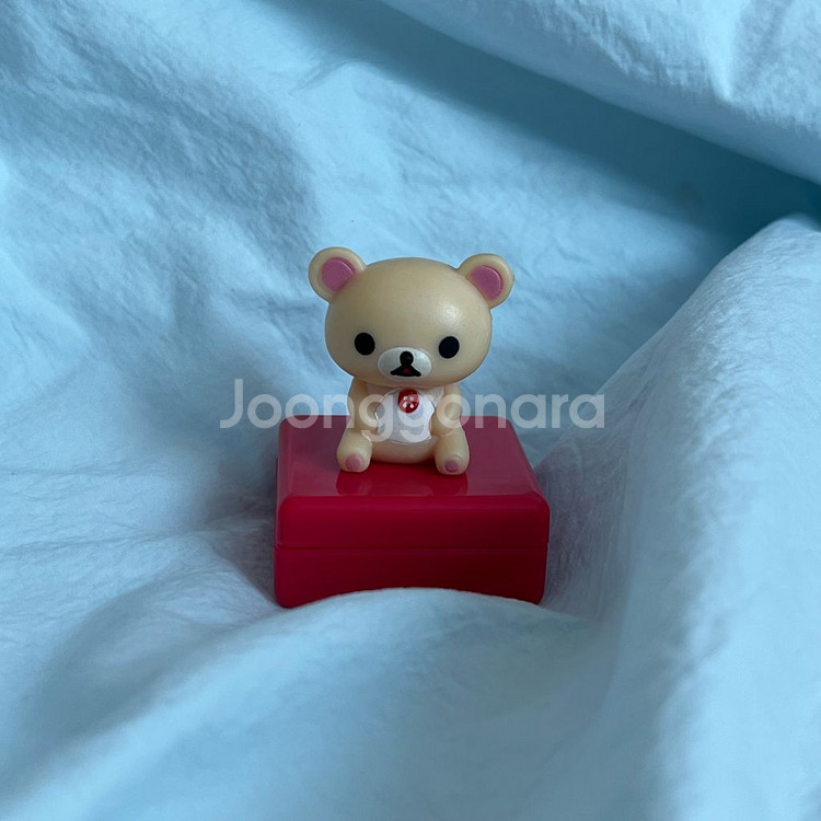 산엑스 리락쿠마 코리락쿠마 피규어 스탬프 도장--1