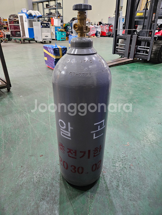휴대용 알곤가스통,CO2가스통(가스완충)--0