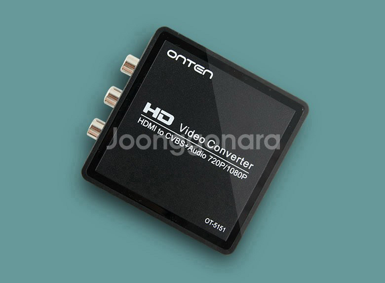HDMI to RCA 디지털 아날로그 변환 컨버터 젠더--0