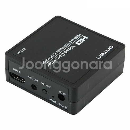 HDMI to RCA 디지털 아날로그 변환 컨버터 젠더--1