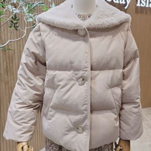 새상품))써스데이아일랜드 세일러카라 구스다운