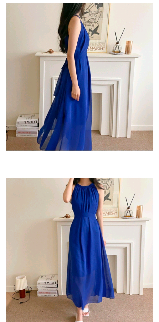 새상품 휴양지 원피스 신혼여행 스냅원피스--3