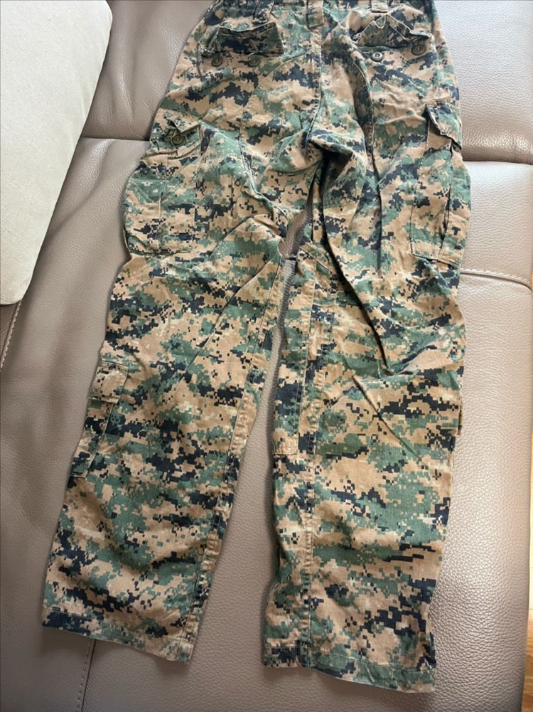 미해병대 프로그 바지 S-R 사이즈--2