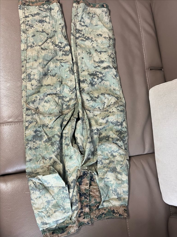 미해병대 프로그 바지 S-R 사이즈--4