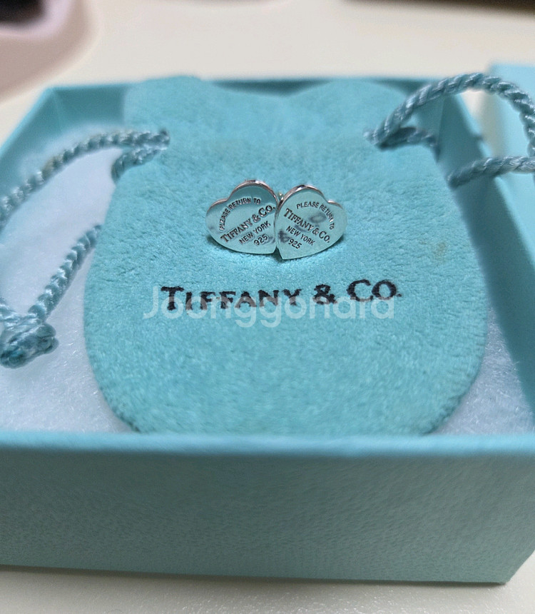 티파니앤코(TIFFANY&CO.) 리턴투 하트귀걸이--2