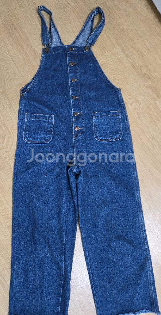 데님 멜빵바지 M--0