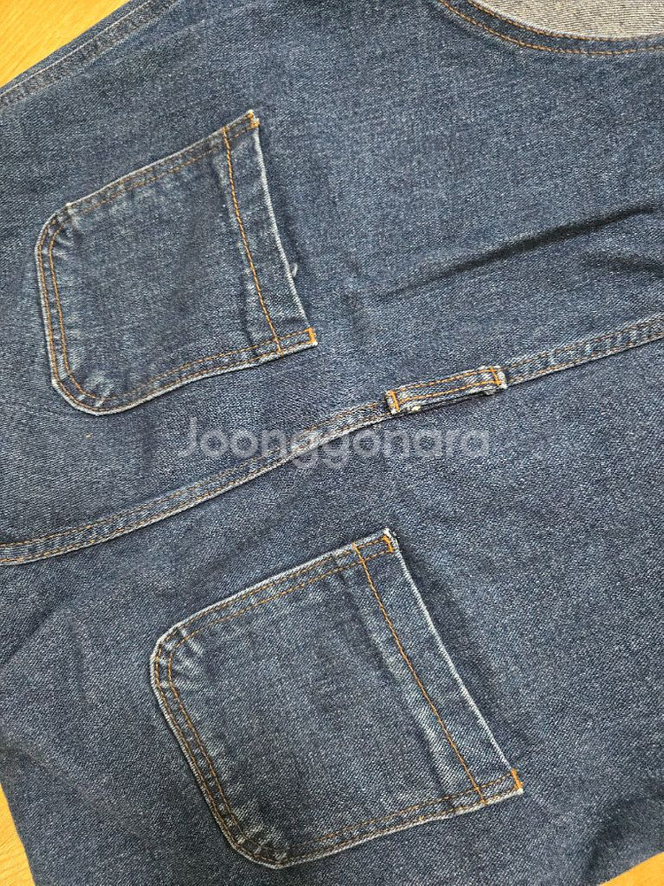 데님 멜빵바지 M--5