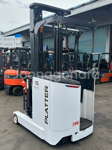 니찌유 전동지게차 1.5톤 3단 6M 2021년식--0