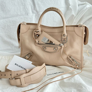 발렌시아가 메탈릭 엣지 스몰 시티백 모터백