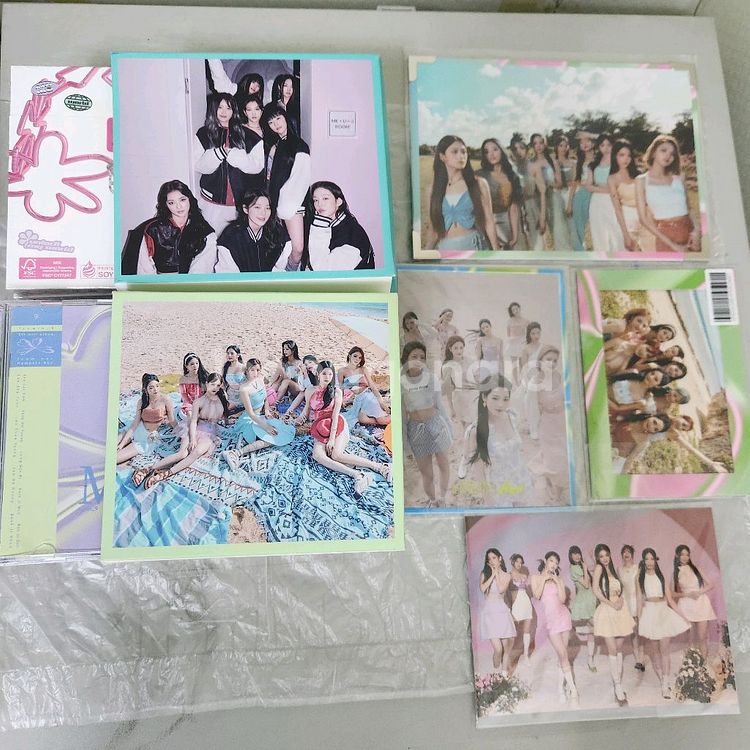 무배덤O프로미스나인미나우스웨디컴팩트특전케이스앨범세트일괄--0