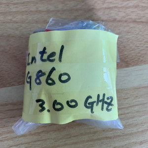 cpu) 인텔 g860 4개