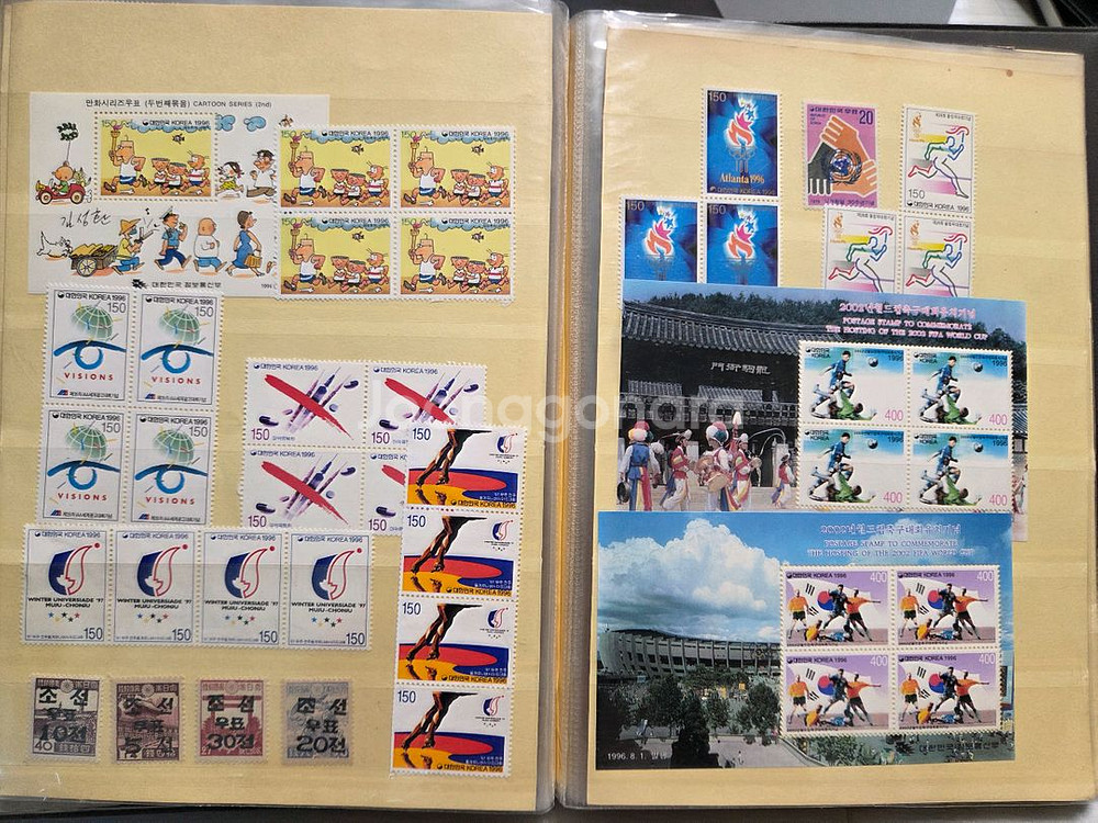 개인 수집 우표 판매합니다--3