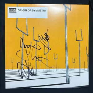뮤즈 친필싸인 origin of symmetry lp