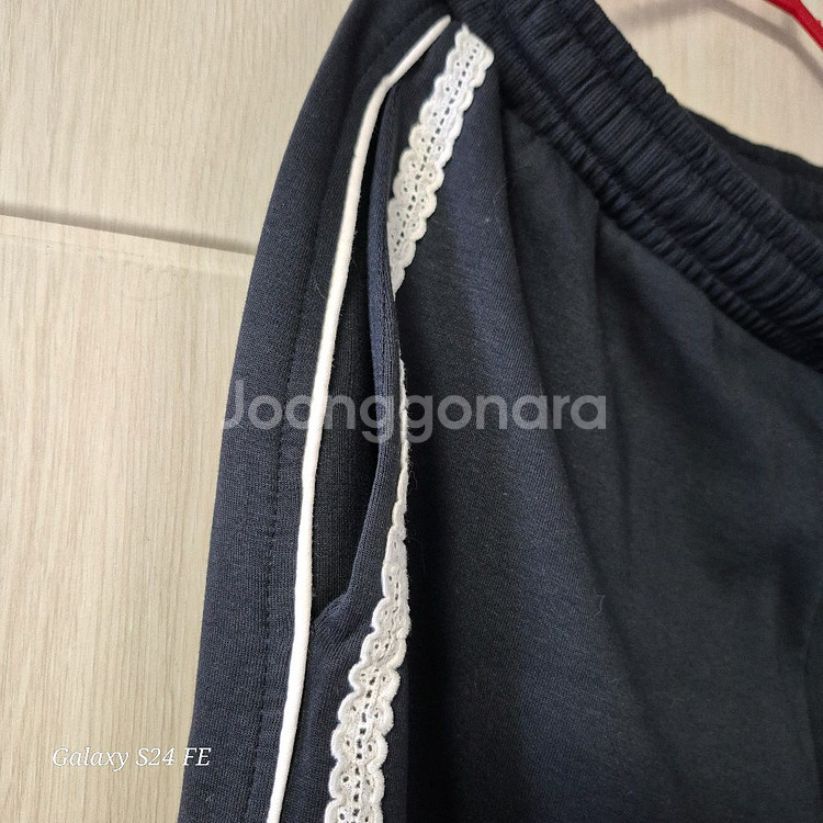 고급 자라 여성 크롭 트레이닝 팬츠 M--1