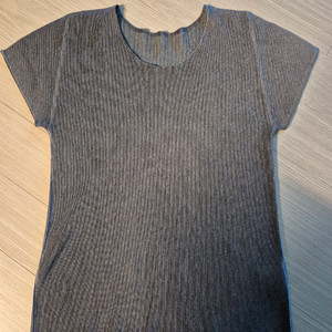 플리츠플리즈 베이직 미스트 그레이 중고