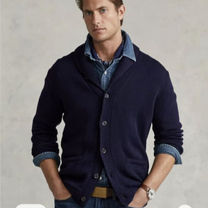 폴로 랄프로렌 아이코닉 플래그 가디건