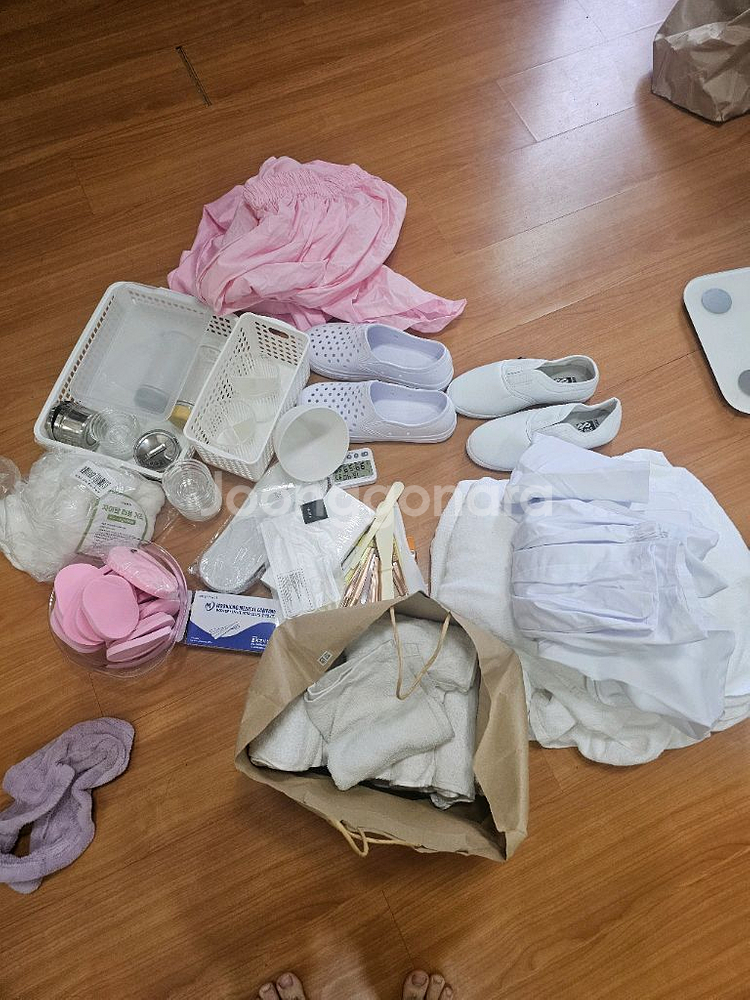 피부미용사실기 소품재료--0