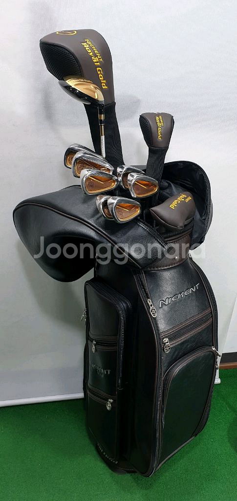 니켄트 로얄골드 고반발용 한정판 스틸남자 골프채 풀--1