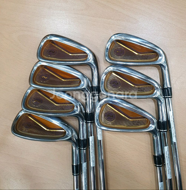 니켄트 로얄골드 고반발용 한정판 스틸남자 골프채 풀--6