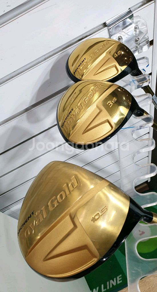 니켄트 로얄골드 고반발용 한정판 스틸남자 골프채 풀--4